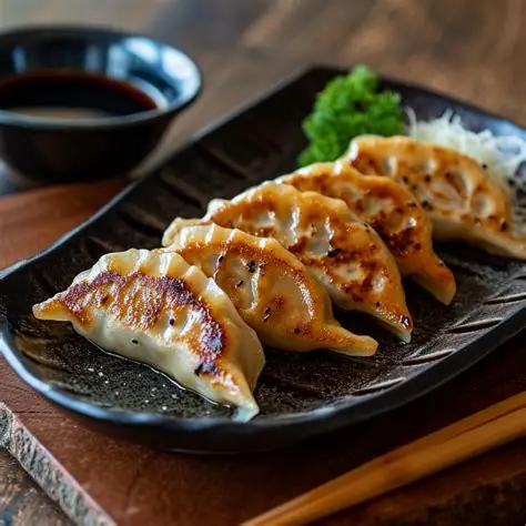 Gyozas japonais au porc
