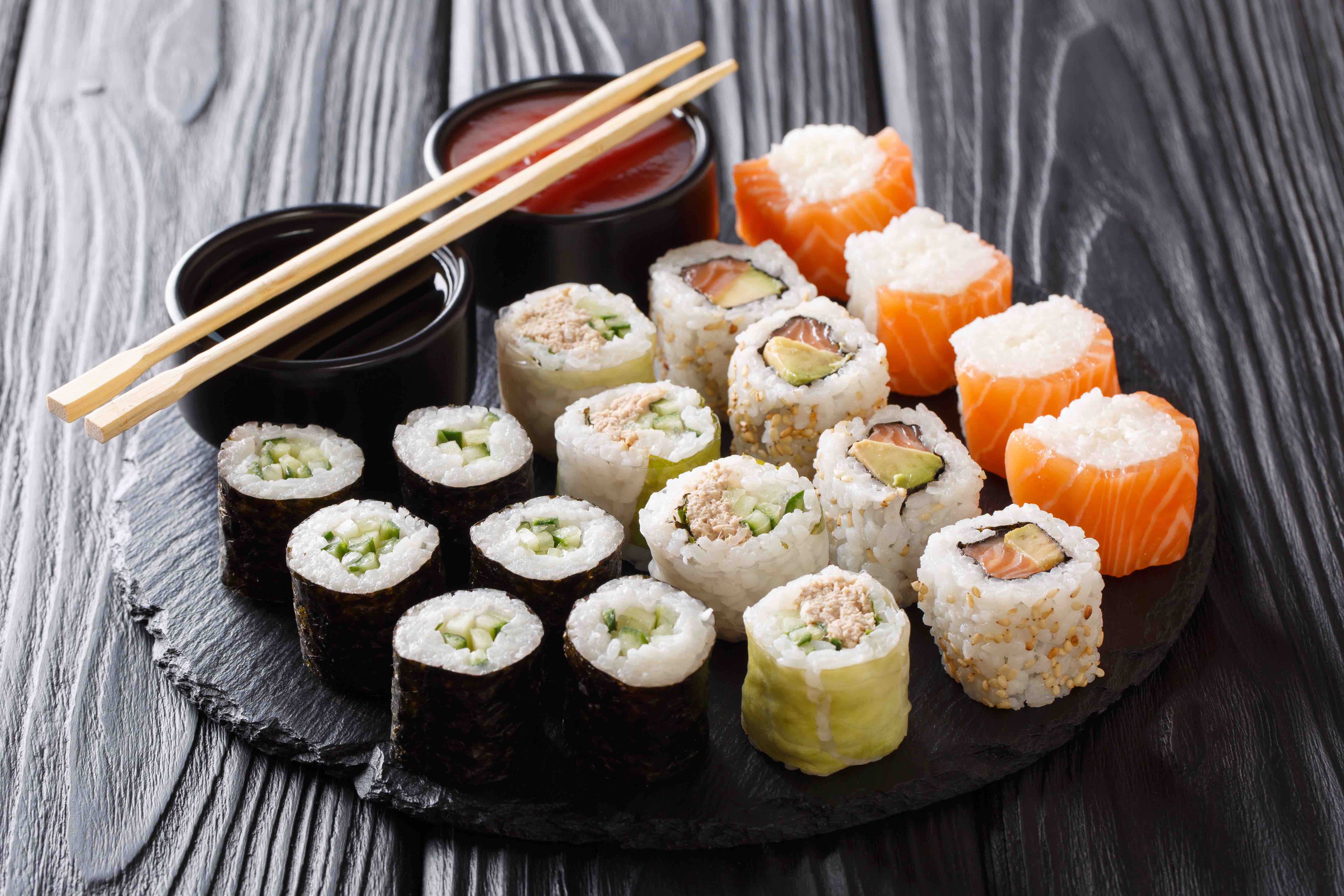 Sushis et makis maison