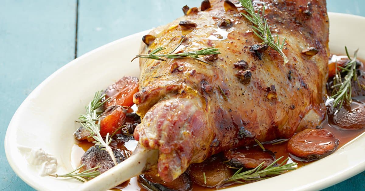 Gigot d’agneau au four