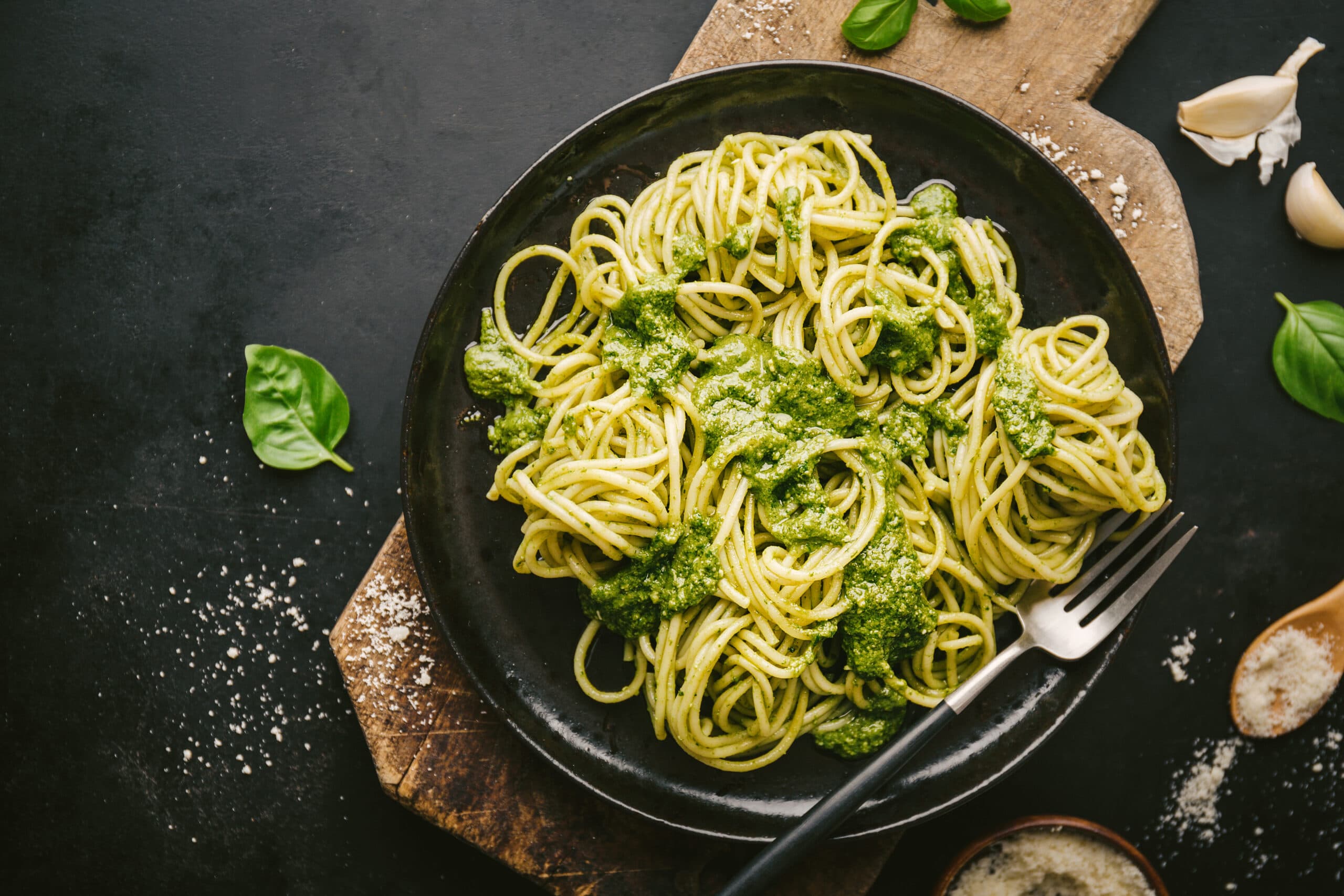 Pâtes au pesto génois