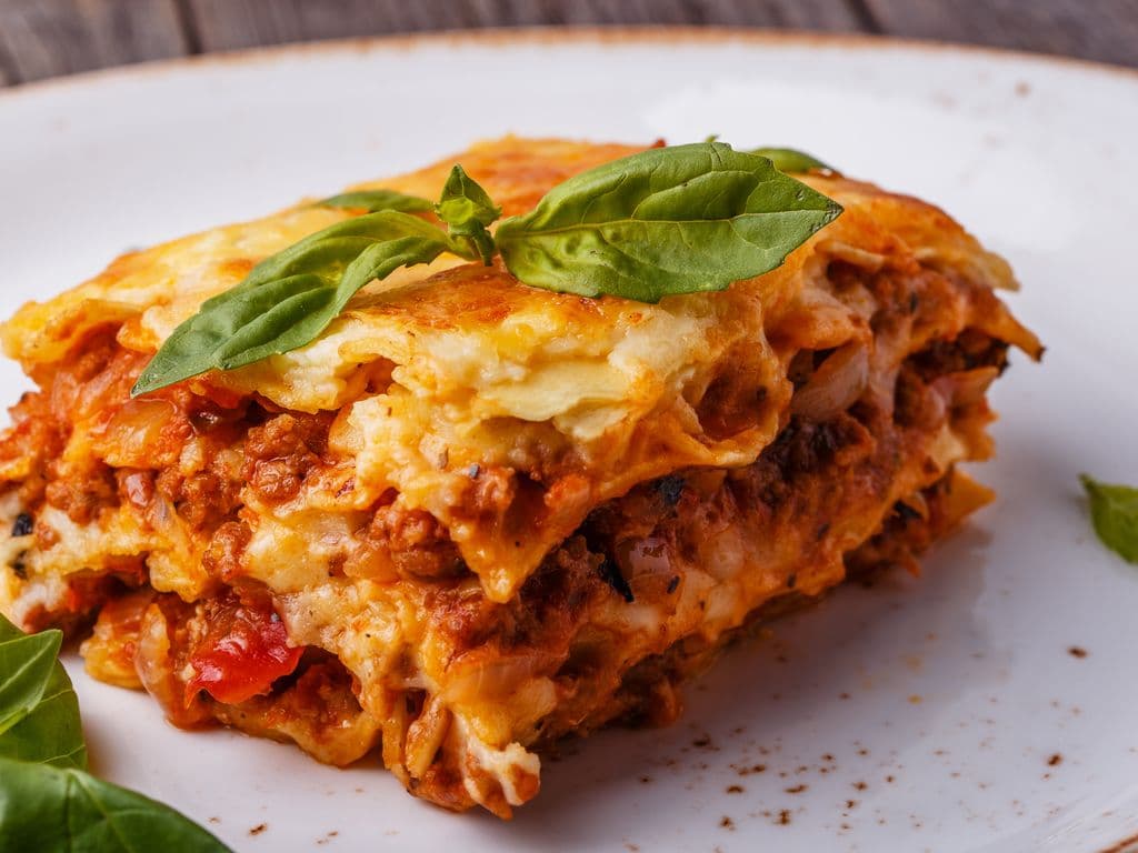 Lasagnes à la bolognaise