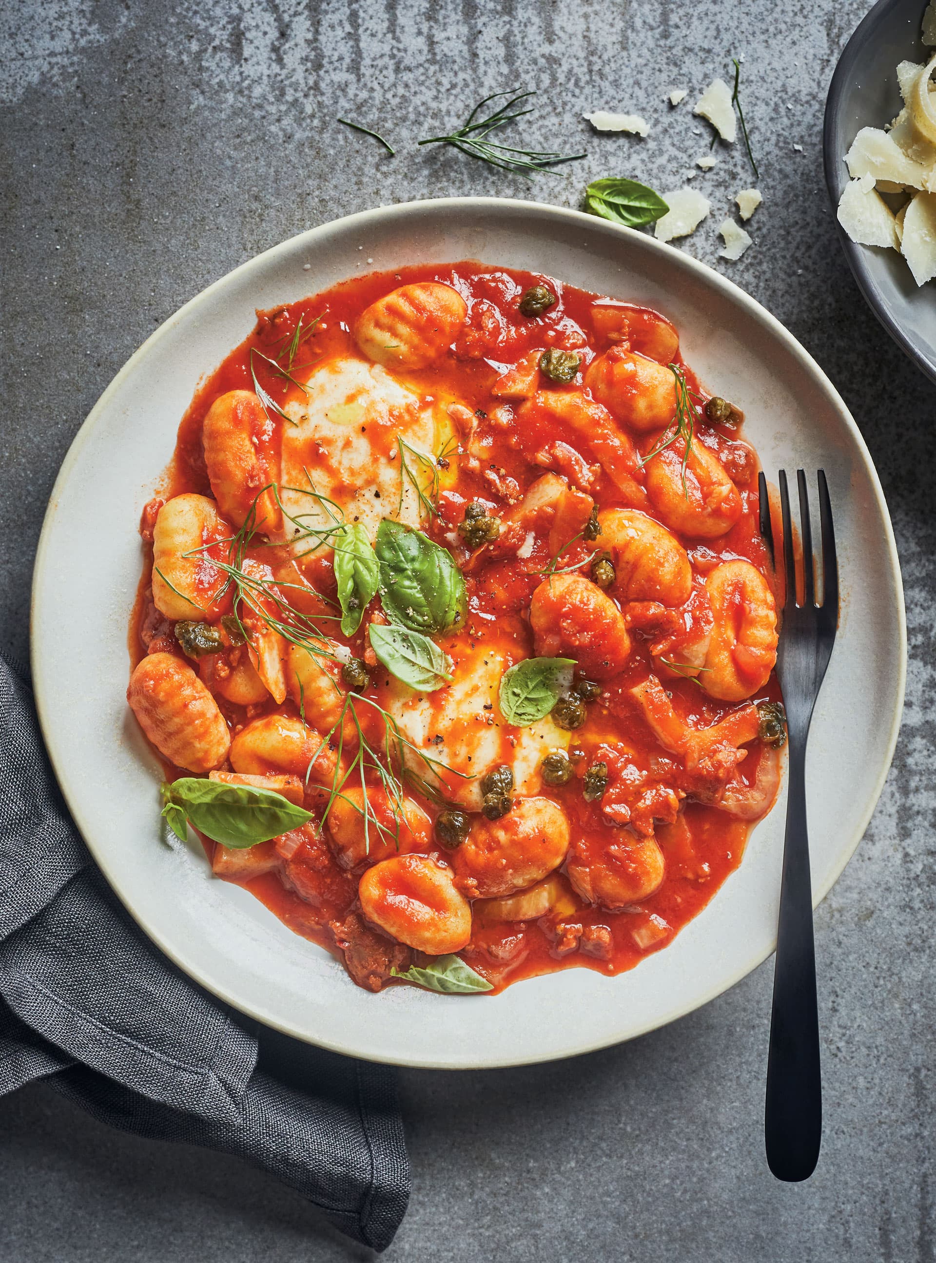 Gnocchi à la sauce tomate