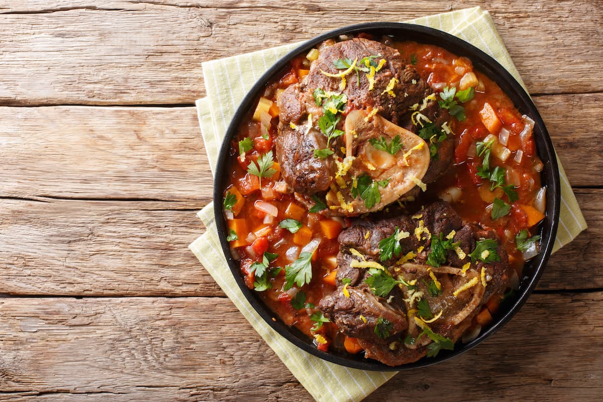 Osso buco à la milanaise