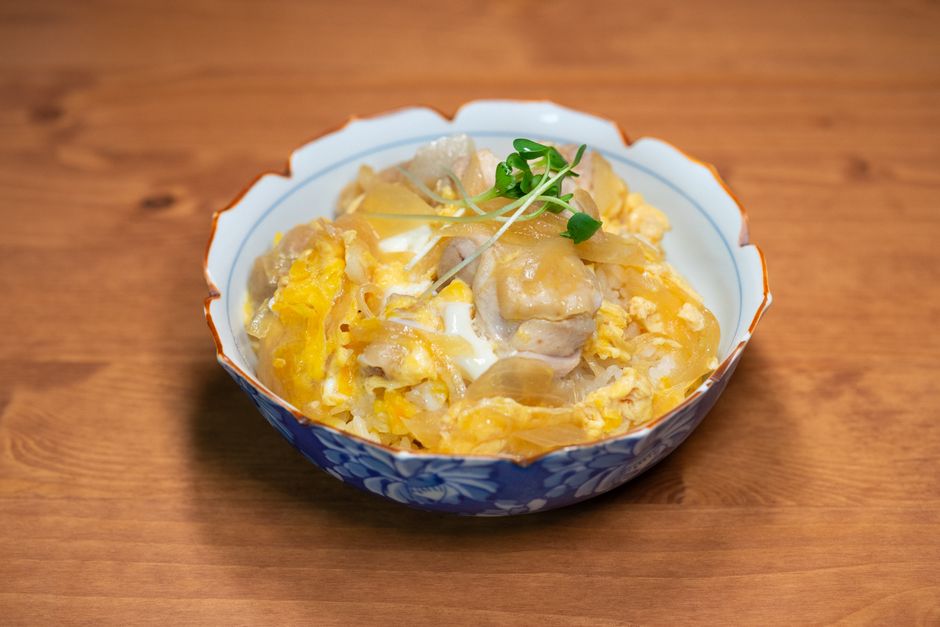 Oyakodon (bol de poulet et œuf)