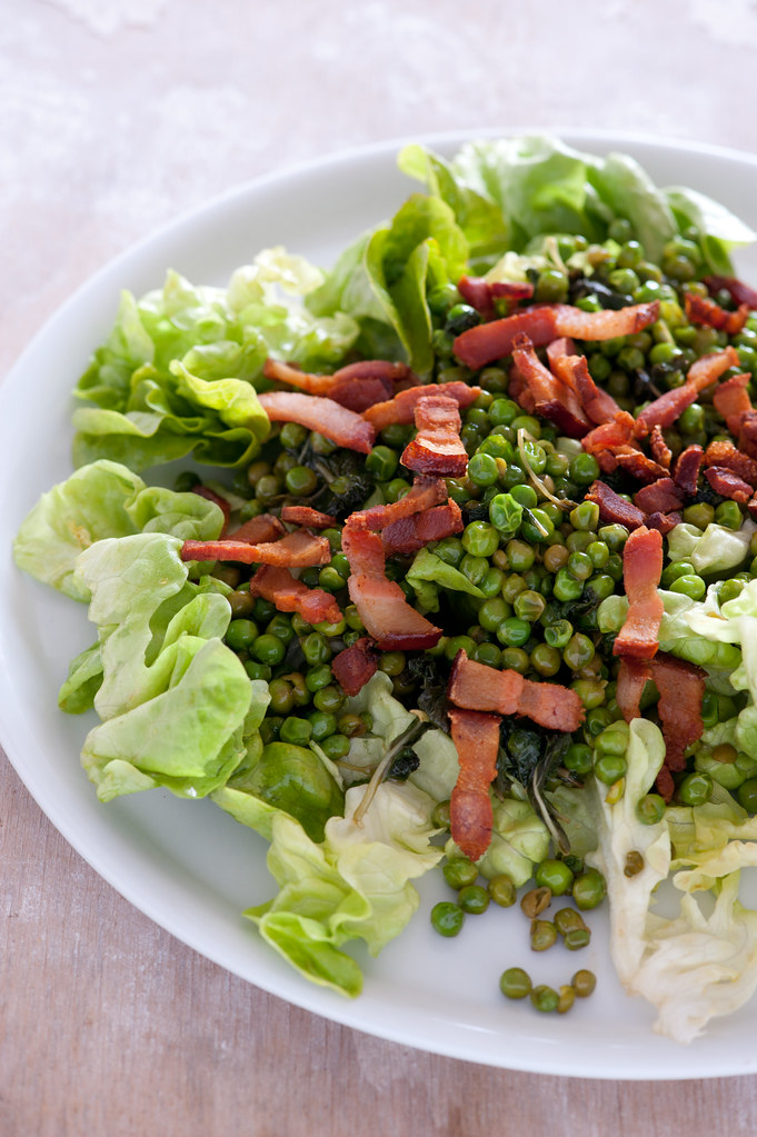 Petits pois à la française Petits pois à la française — photo du plat