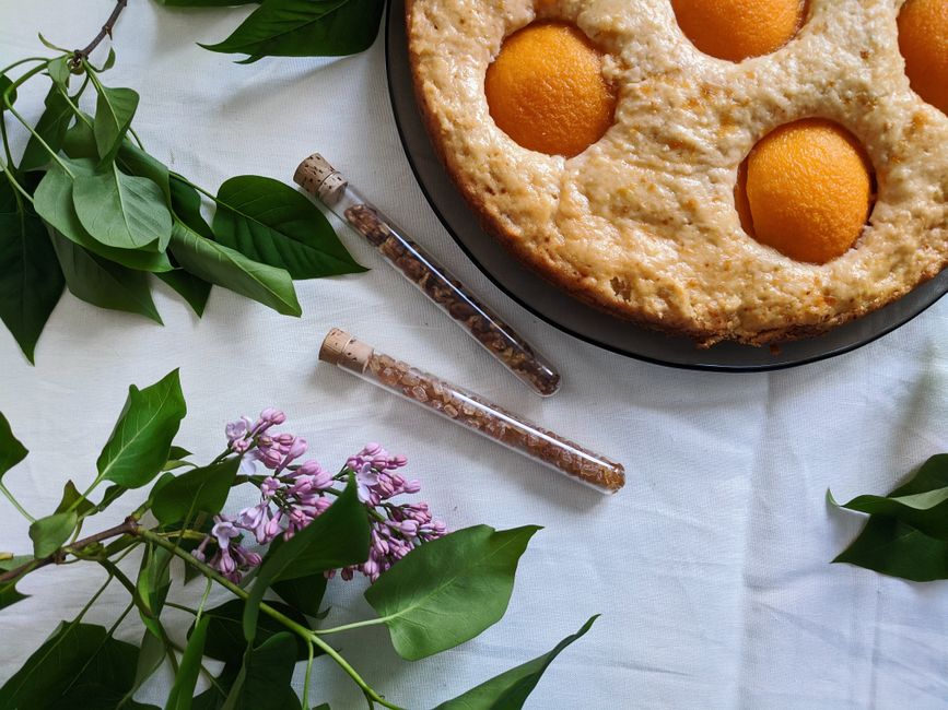 Tarte amandine aux abricots