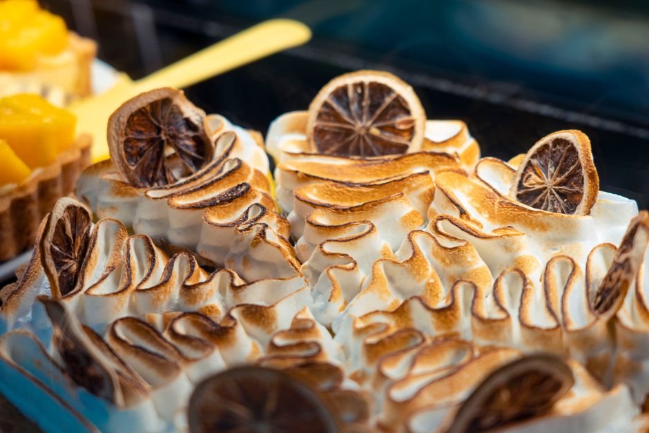 Tarte au citron meringuée Tarte au citron meringuée — photo du plat